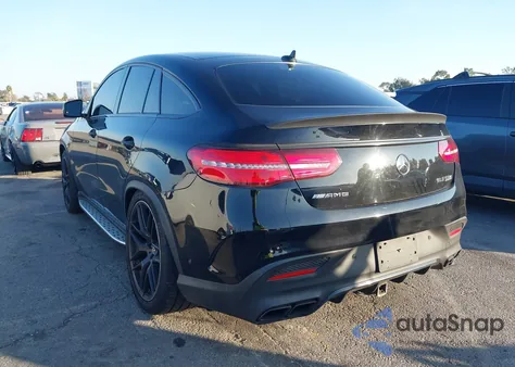 2018 Mercedes-Benz Amg Gle 63 Coupe S 4Matic z USA, uszkodzony, nr VIN 4JGED7FB1JA091895